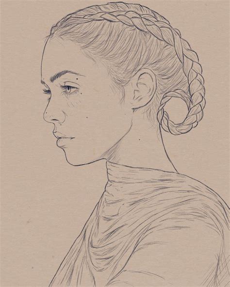 Portrait Drawing By Arthurhenri On