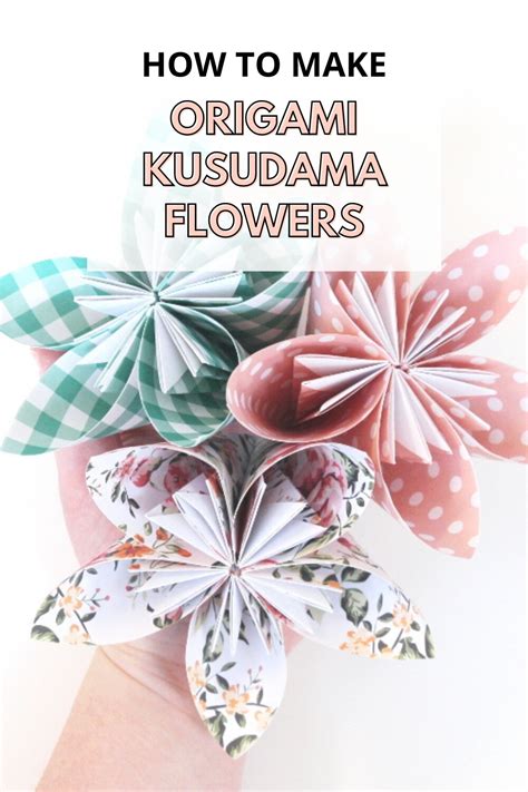 How To Make Origami Kusudama Flowers — Gathering Beauty