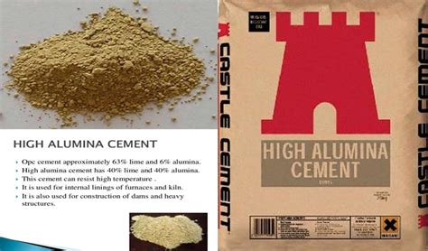 High alumina cement is an excellent unshaped refractory materials for sale in rs factory. High Alumina Cement Properties | Cement Construction Material