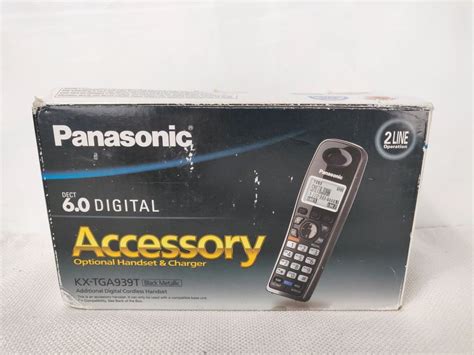Panasonic Dect 60 Digital Accessory Optional Handset And Charger Kx