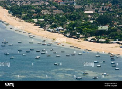Aerial View Of Nusa Dua Beach Bali Indonesia Stock Photo Alamy