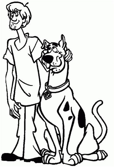 They face with ghosts, monsters and other supernatural beings. Scooby Doo And Shaggy Coloring Pages - Coloring Home