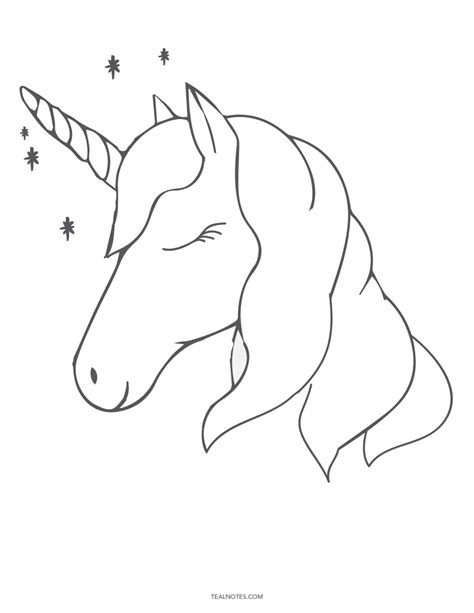 Unicorn Templates Free Unicorn Printables For Your Next Craft Project