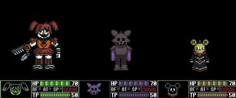 An Entire Year Of Undertale X Fnaf Sprites Five Nights At Freddys