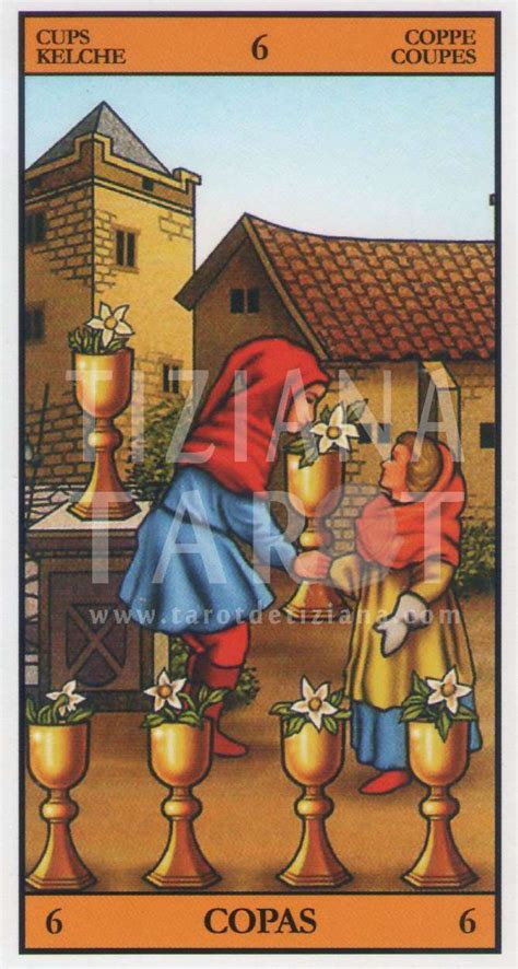 El 6 De Copas En El Tarot Tarot De Tiziana