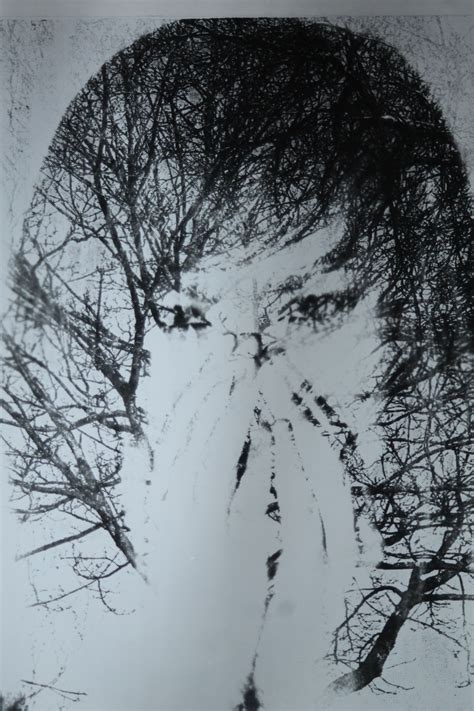 Double Exposure In Darkroom From A Digital Print Using Acetate And