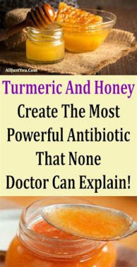 Turmeric And Honey Create The Most Powerful Antibiotic That None Doctor