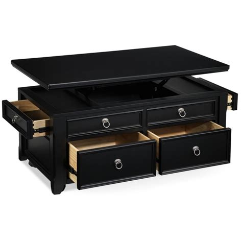 Ezio lift coffee table with lift top. Turner Lift Top Coffee Table (RSTQ-9274C) - Rustique