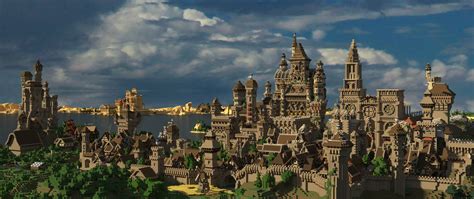 Minecraft Medieval City Map