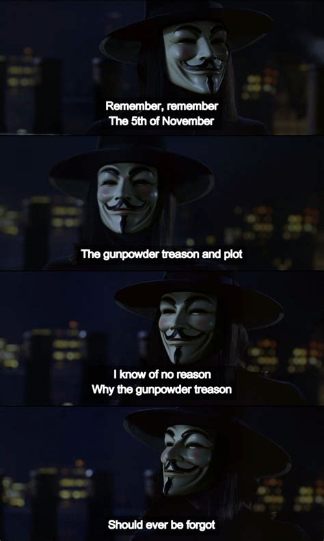 V Is For Vendetta Quotes
