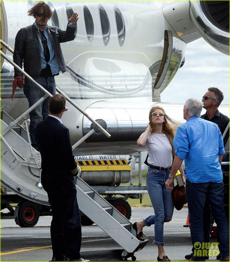 Photo Johnny Depp Amber Heard Hold Hands For Australian Arrival 01 Photo 3352001 Just Jared
