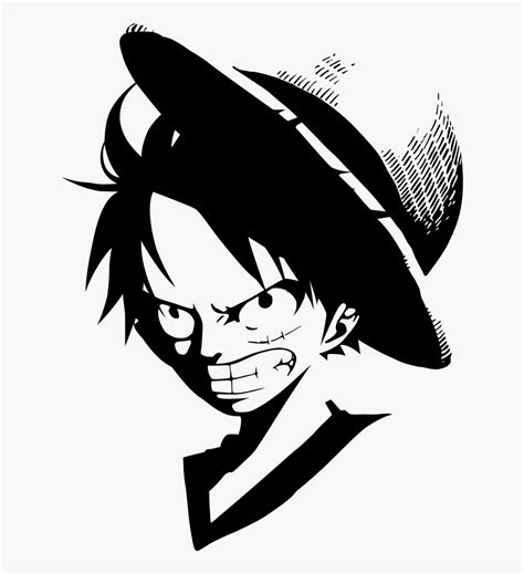 One Piece Wallpaper: One Piece Vector Black And White
