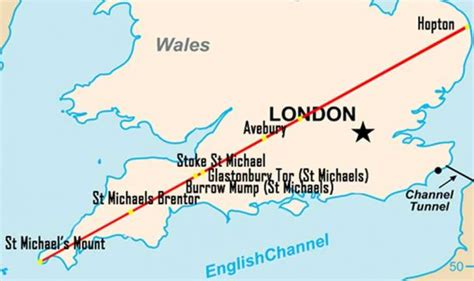 St Michaels Ley Line Leading To Legendary Doggerland Ancient Origins