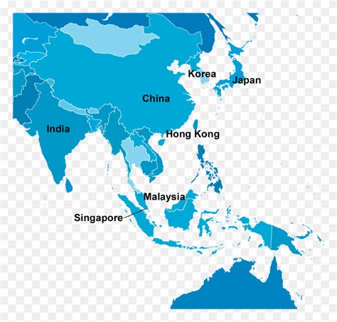 Southeast Asia Map Of Top 7 Markets South Asia Subregional Economic