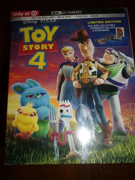 Toy Story 4 4k Ultra Hd Bluray And Digital Code Limited Edition