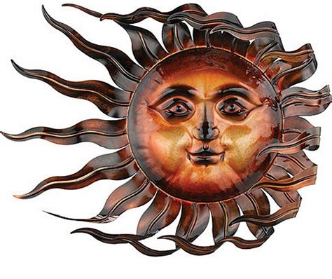 If it is placed out of doors, preserve its brightness by bringing it in during the. The Best Recycled Moon and Sun Wall Decor