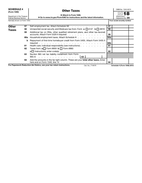 2018 Tax Forms 1040 Printable Tutoreorg Master Of Documents