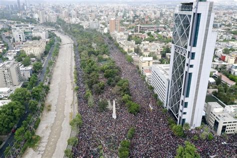 la marcha mas grande de chile reunió un millón 200 mil personas acn