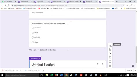 (Part-2) How to create Online Exam. With Google Forms - YouTube