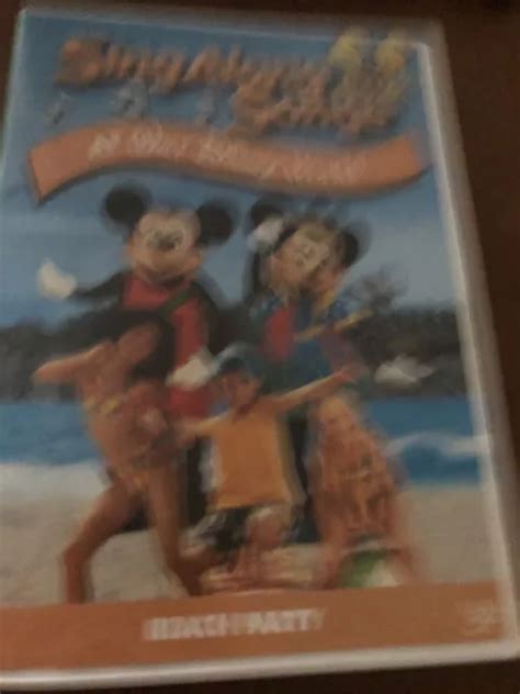 Disney Sing Along Songs Beach Party At Walt Disney World Vhs 809