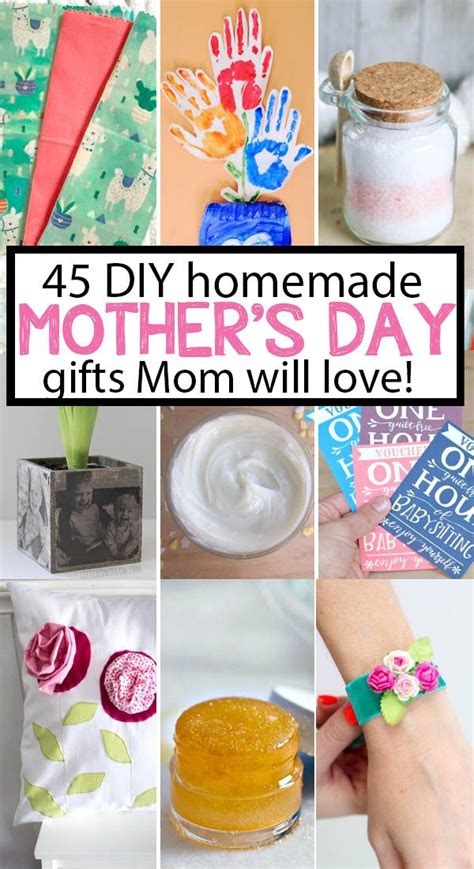45 Creative Diy Mothers Day Ts Mom Will Love In 2020 With Images