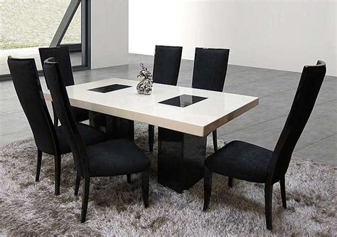 You'll typically find kitchen tables in (ahem) kitchens! Round Marble Table Set & Round Marble Dining Table Set