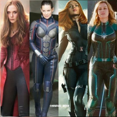 Marvel Studios Female Superheroes Mujeres Marvel Superhéroes Marvel