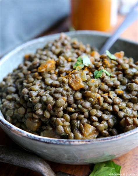 Lentilles aux saveurs Réunionnaises curcuma et gingembre