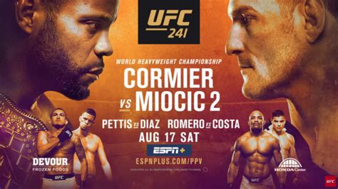 Francis ngannou, with official sherdog mixed martial arts stats, photos, videos, and more for the heavyweight fighter from united. Прямая трансляция UFC 241: Даниэль Кормье — Стипе Миочич 2 ...