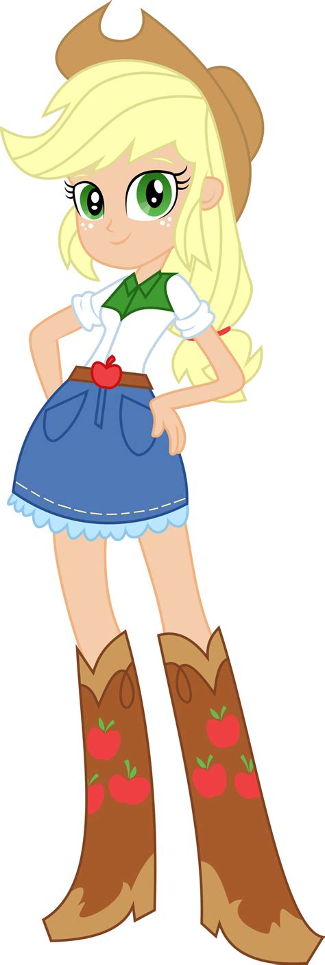 Imagen Human Applejack By Bubblestormx D5w7vb2png Wiki Bronys