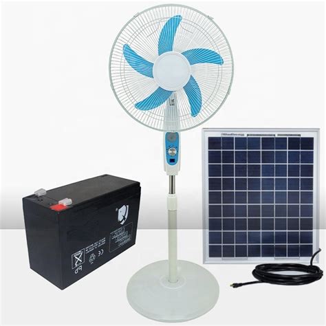 Factory Price 16 Inch Brushless Dc Motor 12v Solar Dc Standing Electric Fan China Solar Fan