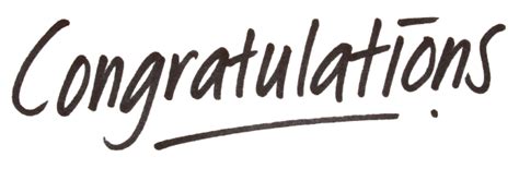 Congratulation Png Transparent Images Png All