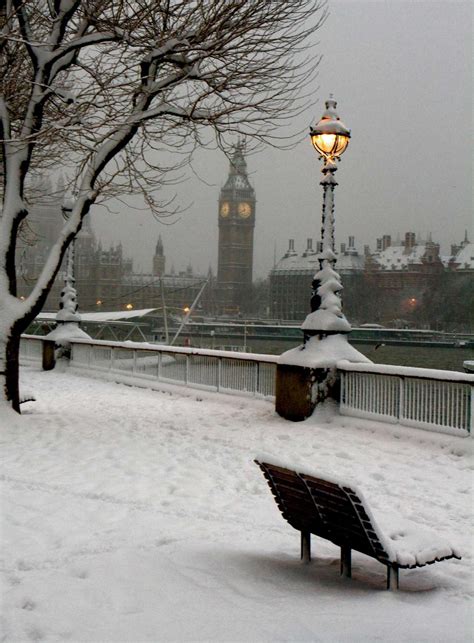 Beautiful Snowy London