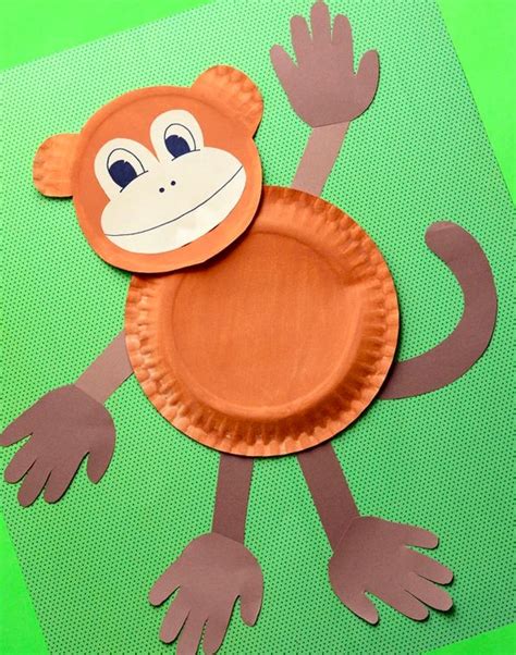 20 Zoo Animal Crafts Preschoolers Will Love Monkey Crafts Animal