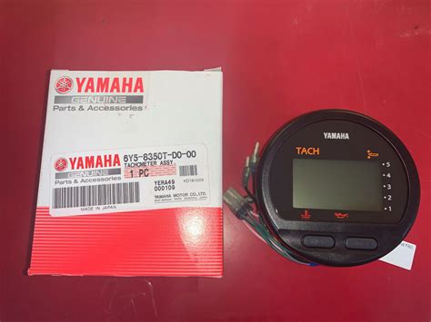 Купить YAMAHA OEM Multi Function Gauge Tachometer Tach Outboards NEW на Аукцион из Америки с