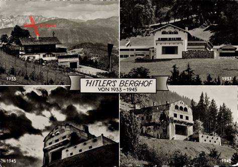 Obersalzberg Berchtesgaden In Oberbayern Hitlers Berghof Von 1933 Bis