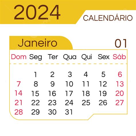 Kalender Januari Kuning Portugis 2024 2024 Portugis Kalender Png Dan