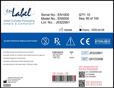 Unique Device Identification Udi Enlabel Global Services