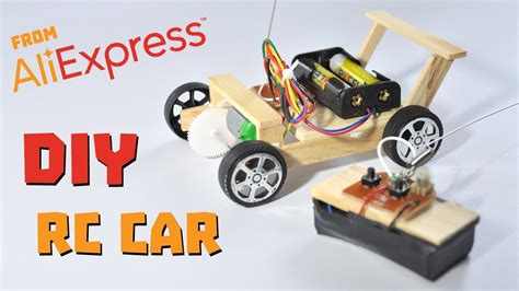 Diy Wood Rc Car Project Kit From Aliexpress How To Make It Youtube