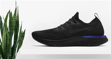 At first glance, it doesn't look like much has changed. Nike Epic React Flyknit Black/Racer Blue Release Date ...