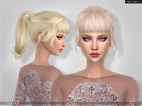 The Sims Resource Mira Hair 101 By Tsminhsims Sims 4 Hairs
