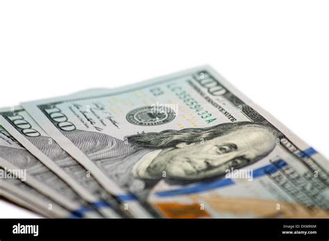 United States One Hundred Dollar Bills Fanned Out Stock Photo Alamy