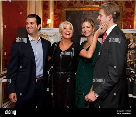 Donald Trump, Jr., Ivana Trump and Ivanka Trump and Eric 
