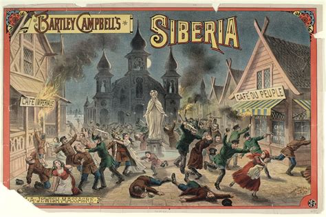 Bartley Campbells Siberia A Jewish Massacre Smithsonian Institution