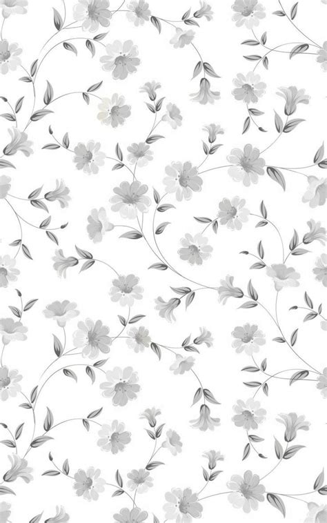 Floral Wallpaper Padrões De Papel Decoração Litorânea Padrões De