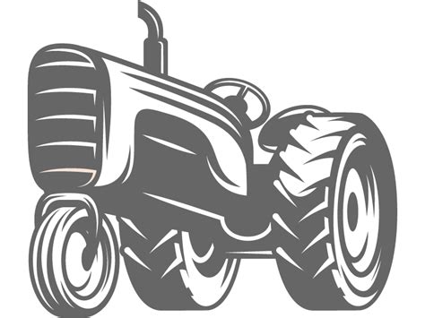 Tractor Logo Vintage Tractor Png Download 800600 Free