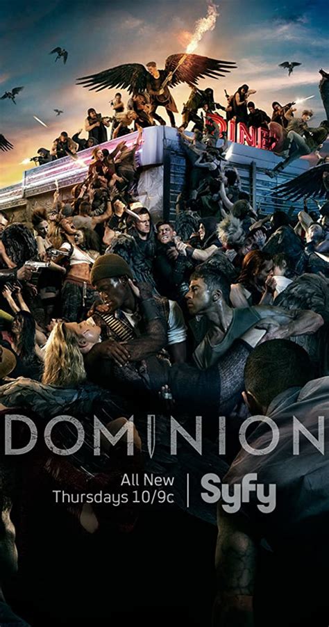 The story revolves around the dynamic work and life of people who work in entertainment division of television network. Dominion (TV Series 2014-2015) - IMDb