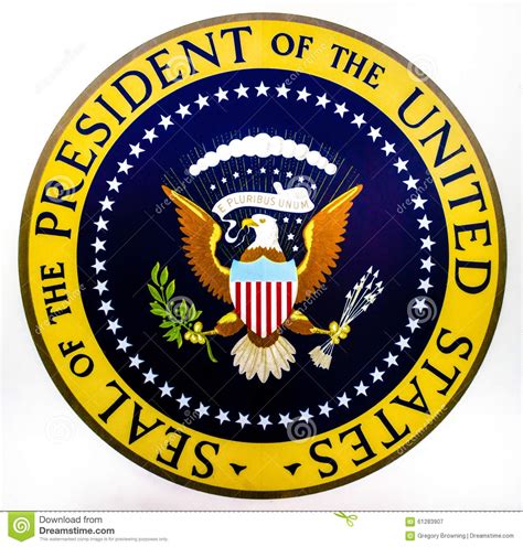 Share your thoughts, experiences and the tales behind the art. Seal Of The President Of The United States Editorial ...