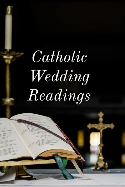 List Of Readings For Your Catholic Mass Wedding Catholic Wedding
