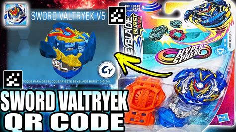 Brave Valtryek V6 Qr Code Brave Hasbro Valkyrie Qr Beyblade Valtryek